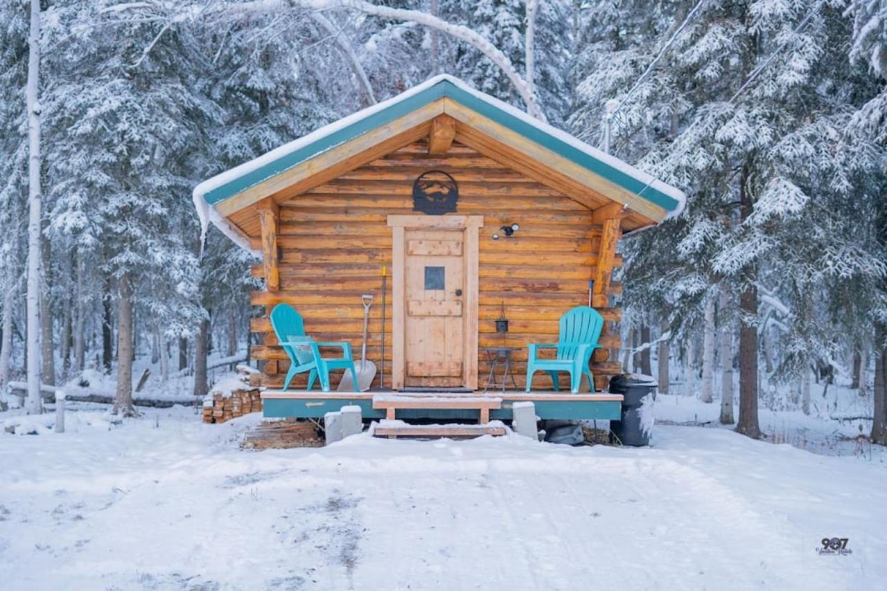 Studio Log Dry Cabin| Aurora Views! Villa Fairbanks Exterior photo